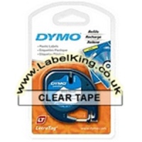 Dymo 12267 Black On Clear