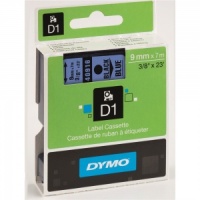 Dymo 40916 Black On Blue - 9mm