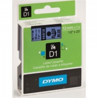 Dymo 45016 Black On Blue - 12mm