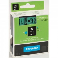 Dymo 45809 Black On Green - 19mm