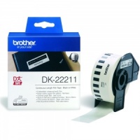 Brother DK22211 White (Film) Tape