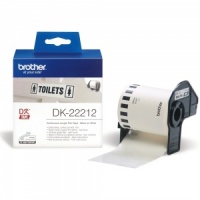 Brother DK22212 White (Film) Tape