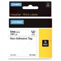 Dymo Rhino 18115 Yellow Non-Adhesive Tag - 6mm