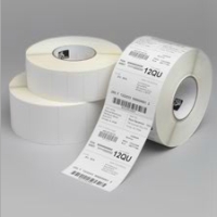 Zebra 3003347 - PolyPro 4000D DT Label (for QL220plus Mobile printers) - 50.8mm x 25.4mm Perf - Permanent Adhesive - Black Mark - 340 per roll [Box of 20 Rolls]