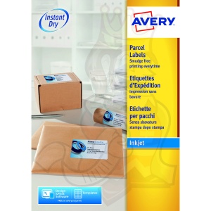 Avery Inkjet Address Labels 99x93mm J8166-100 (600 Labels)