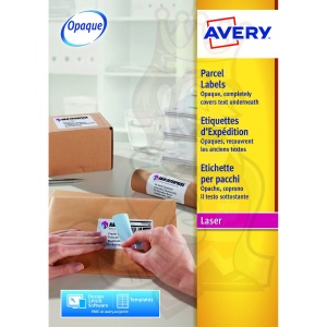 Avery Blockout Shipping Labels 99x93mm L7166-250 (1500 Labels)
