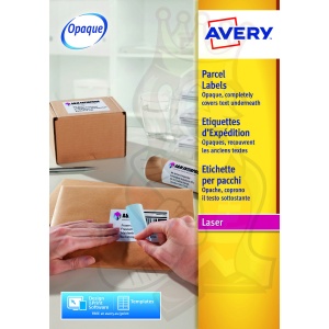 Avery Blockout Shipping Labels 200x289mm L7167-100 (100 Labels)
