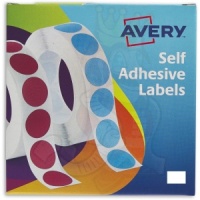Avery Labels in Dispensers 12x18mm White 24-415 (2000 Labels)