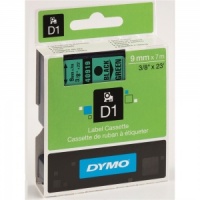 Dymo 40919 Black On Green - 9mm