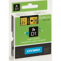 Dymo 45018 Black On Yellow - 12mm