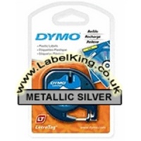 Dymo 91208 Metallic Silver Tape