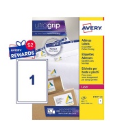 Avery L7167-100 Parcel Labels, 100 Sheets, 1 Label per Sheet (100 labels)