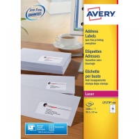 Avery L7173-100 Address Labels, 100 Sheets, 10 Labels per Sheet (1000 labels)