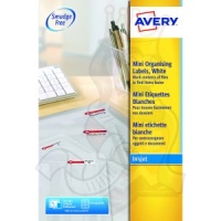 Avery White Mini Labels 17.8x10mm J8659-25 (6750 Labels)